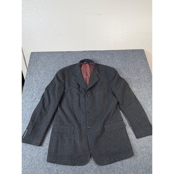 Polo by Ralph Lauren Other - Polo Ralph Lauren Sport Coat Mens XL Charcoal Grey Great Wool Blend Herringbone